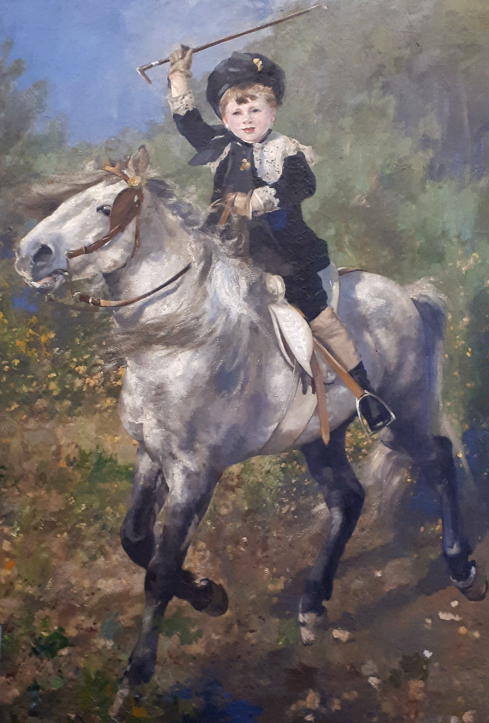 Au trot, Альфред Филипп Ролль, 1887