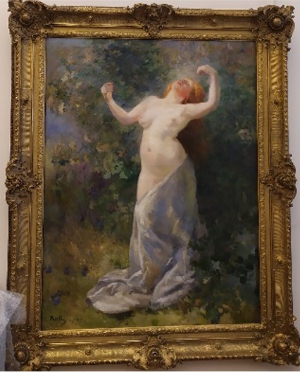 Caresse de soleil, Alfred Philippe Roll, 1906
