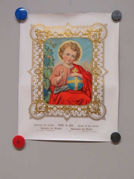 Sauveur du monde. (titre inscrit, français, allemand, anglais, espagnol, italien), Camille Burckardt, 1880-1888