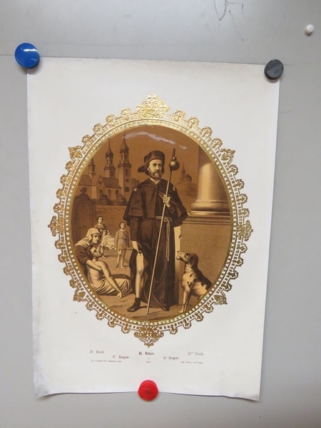 St. Roch. (titre inscrit, français, allemand, anglais, espagnol, italien), Camille Burckardt, 1880-1888