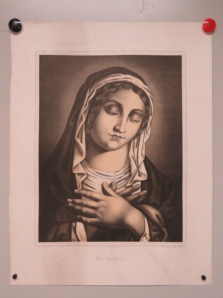 ST. MARIA. (titre inscrit, latin), J. Mohr, 1865-1869