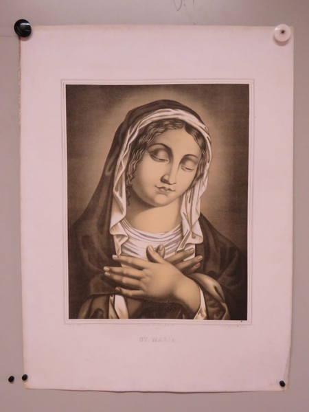 ST. MARIA. (titre inscrit, latin), J. Mohr, 1865-1869