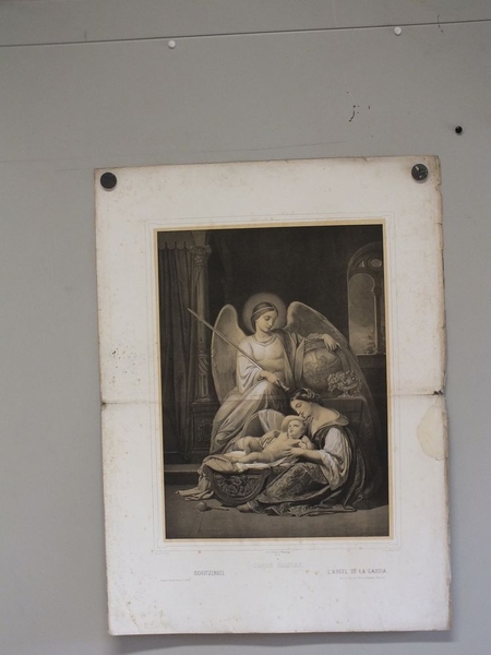L'ANGE GARDIEN. (titre inscrit, français, allemand, espagnol), Charles Vallet, 1865-1869