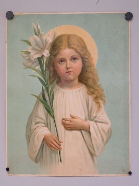 INNOCENCE. (titre inscrit, français, espagnol, allemand, italien), Fridolin Leiber, 2e moitié 19e siècle