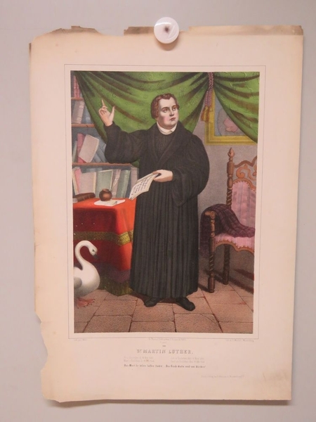 Dr. MARTIN LUTHER.  (titre inscrit, français), J. Mohr, 1865-1869