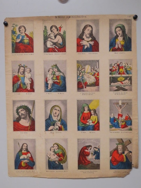Hl. Bilder zum verschneiden. (titre inscrit, allemand)_0