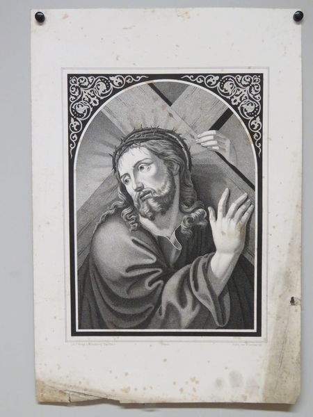 Jésus portant sa croix. (titre factice)_0