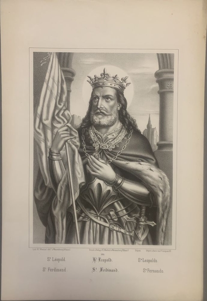 St. Léopold / St. Ferdinand. (titre inscrit, français, allemand, espagnol)_0