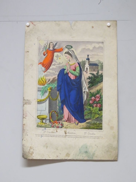 Ste. Claudine (titre inscrit, français, allemand, espagnol)_0