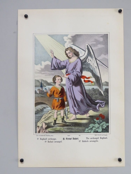 St. Raphaël archange. (titre inscrit, français, allemand, anglais, espagnol, italien)_0