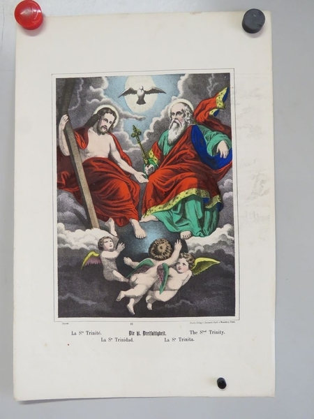 La Ste. Trinité. (titre inscrit, français, allemand, anglais, espagnol, italien)_0