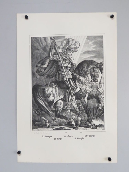 S. Georges. (titre inscrit, français, allemand, anglais, espagnol, italien), Camille Burckardt, 1880-1888