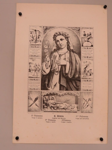 Ste. Philomène. Vierge et martyre. (titre inscrit, français, allemand, anglais, espagnol, italien)_0