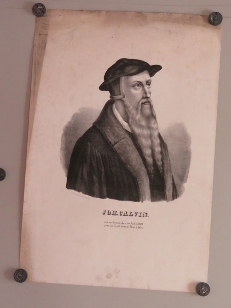 JOH. CALVIN. (titre inscrit, allemand), Jean Frédéric Wentzel, 1835-1855