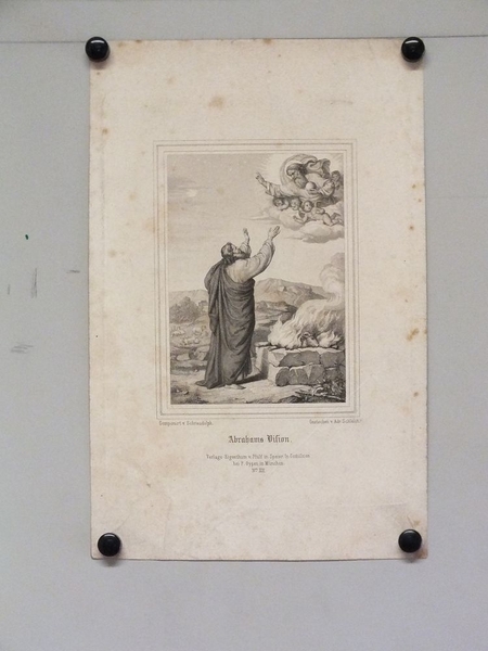 Abrahams Vision. (titre inscrit, allemand)_0