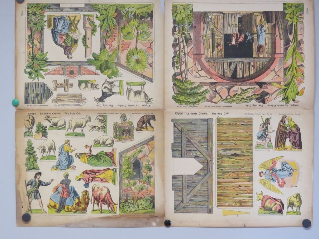 Crêche 4 feuilles (titre inscrit), René Ackerman, 1906-1913