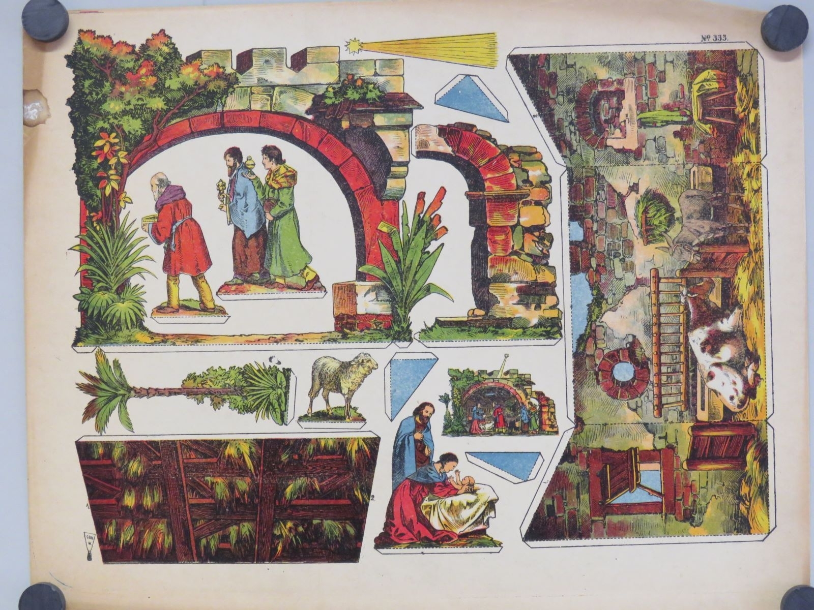 La sainte Crêche. (titre factice), René Ackerman, 1906-1913