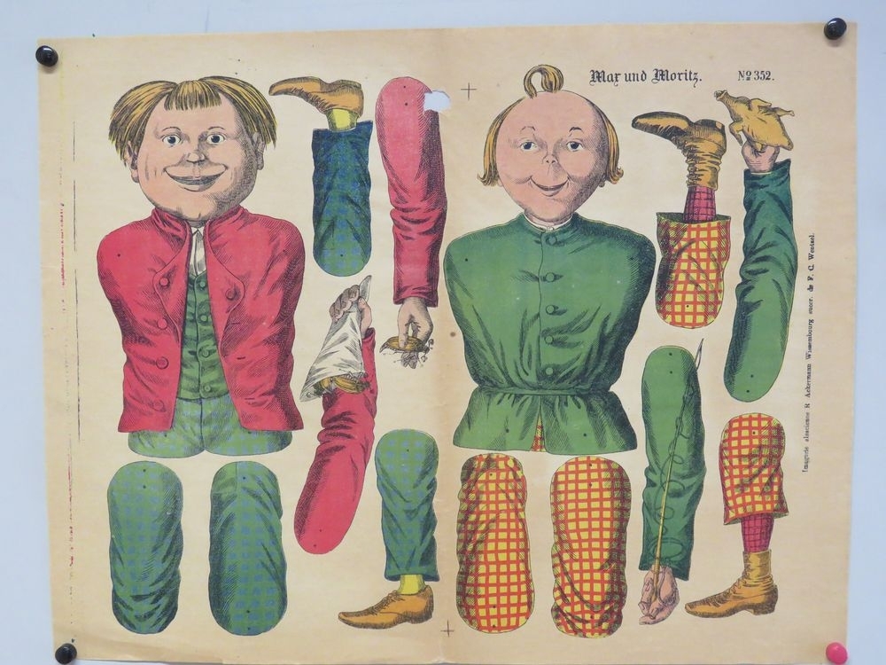 Max und Moritz. (titre inscrit), 1918-1930