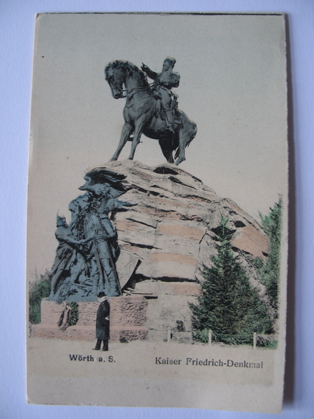 Wörth a. S. Kaiser Friedrich-Denkmal (titre inscrit)_0