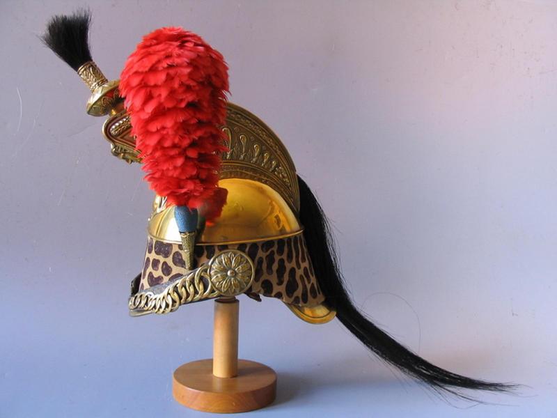 Casque à cimier de Dragons, modèle 1858_2