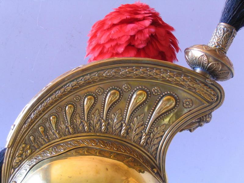 Casque à cimier de Dragons, modèle 1858_3