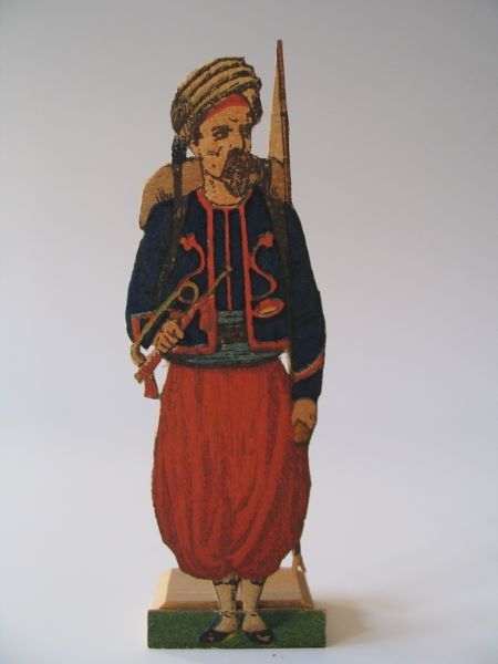 Zouave, 3ème régiment, musicien (planche n°2) (titre factice)_0
