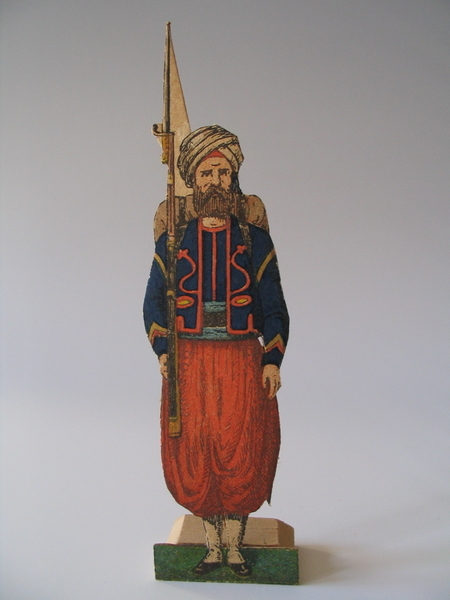 Zouave, 3ème régiment, troupe (planche n° 2) (titre factice)_0