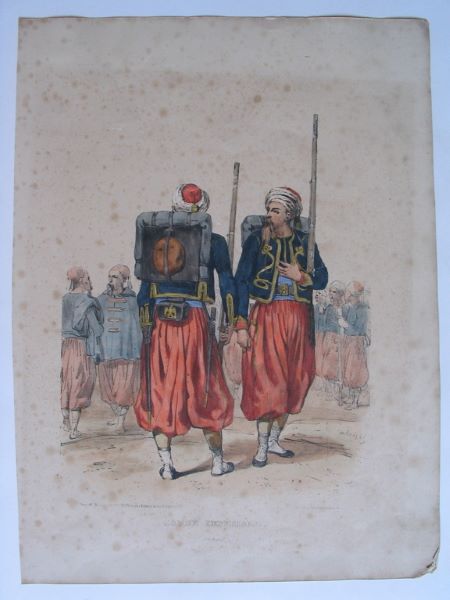 GARDE IMPERIALE. ZOUAVES, François-Hippolyte Lalaisse, 2e moitié 19e siècle, 1er quart 20e siècle
