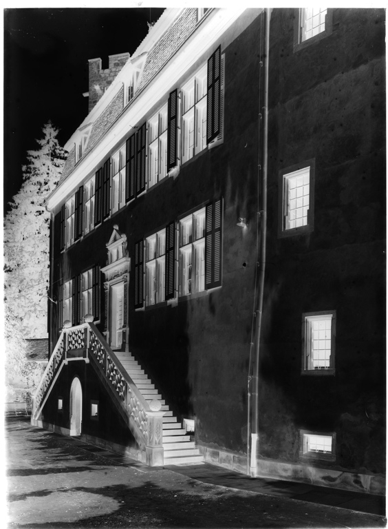 Château de Woerth : façade principale (titre factice), frères et cie Grieshaber, 1925 après