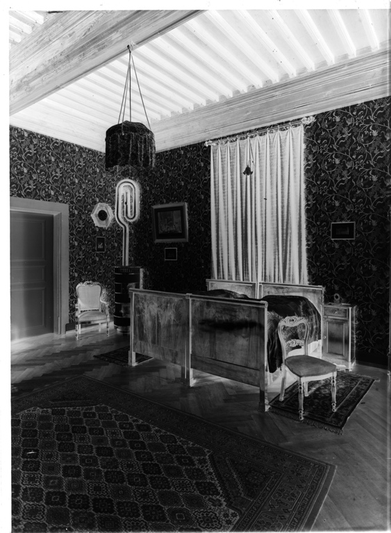 Château de Woerth : chambre (titre factice), frères et cie Grieshaber, 4e quart 19e siècle, 1ère moitié 20e siècle