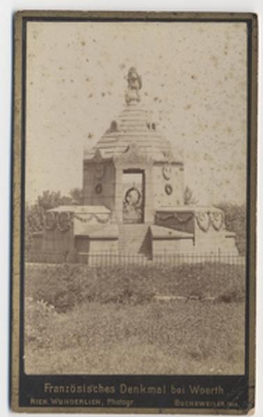 monument de l'Armée Française (titre factice), Richard Wunderlich, 4e quart 19e siècle, 1ère moitié 20e siècle