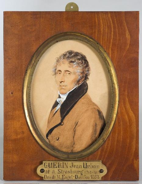 Portrait de Kugler avocat à la cour de cassation, Jean Urbain Guerin, 4e quart 18e siècle, 1ère moitié 19e siècle