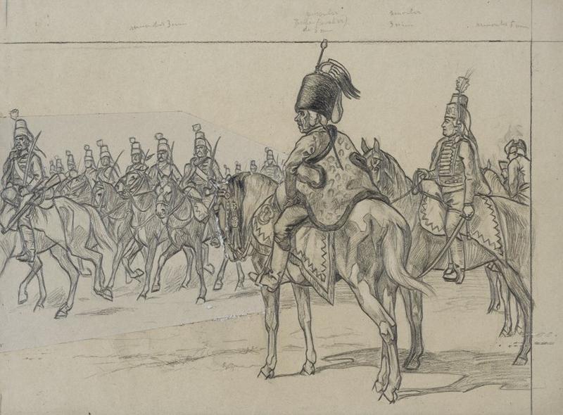 Ziethen et les hussards du grand Frédéric, Victor Huen, 1908 (?)