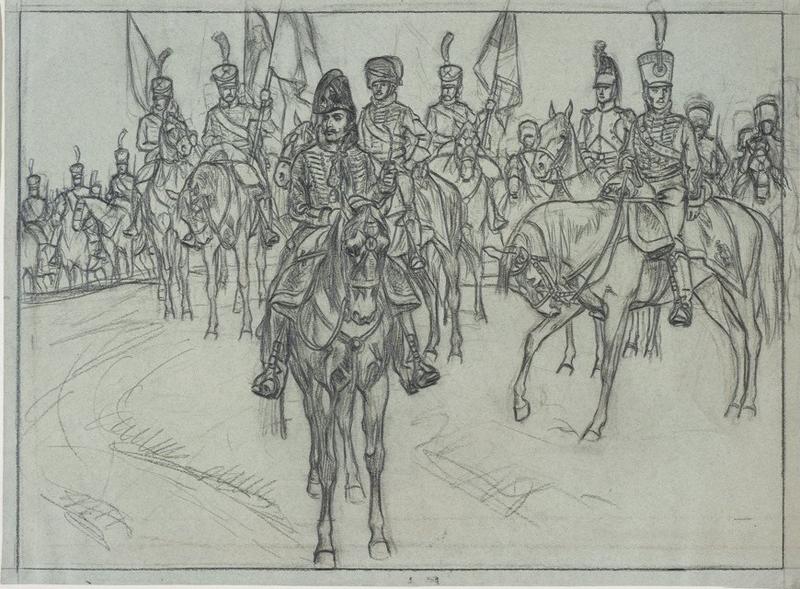 Lasalle devant Stettin (29 octobre 1806), Victor Huen, 1908 (?)