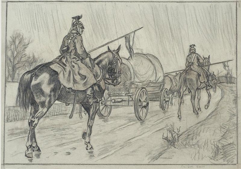 Les uhlans (1870), Victor Huen, 1908 (?)