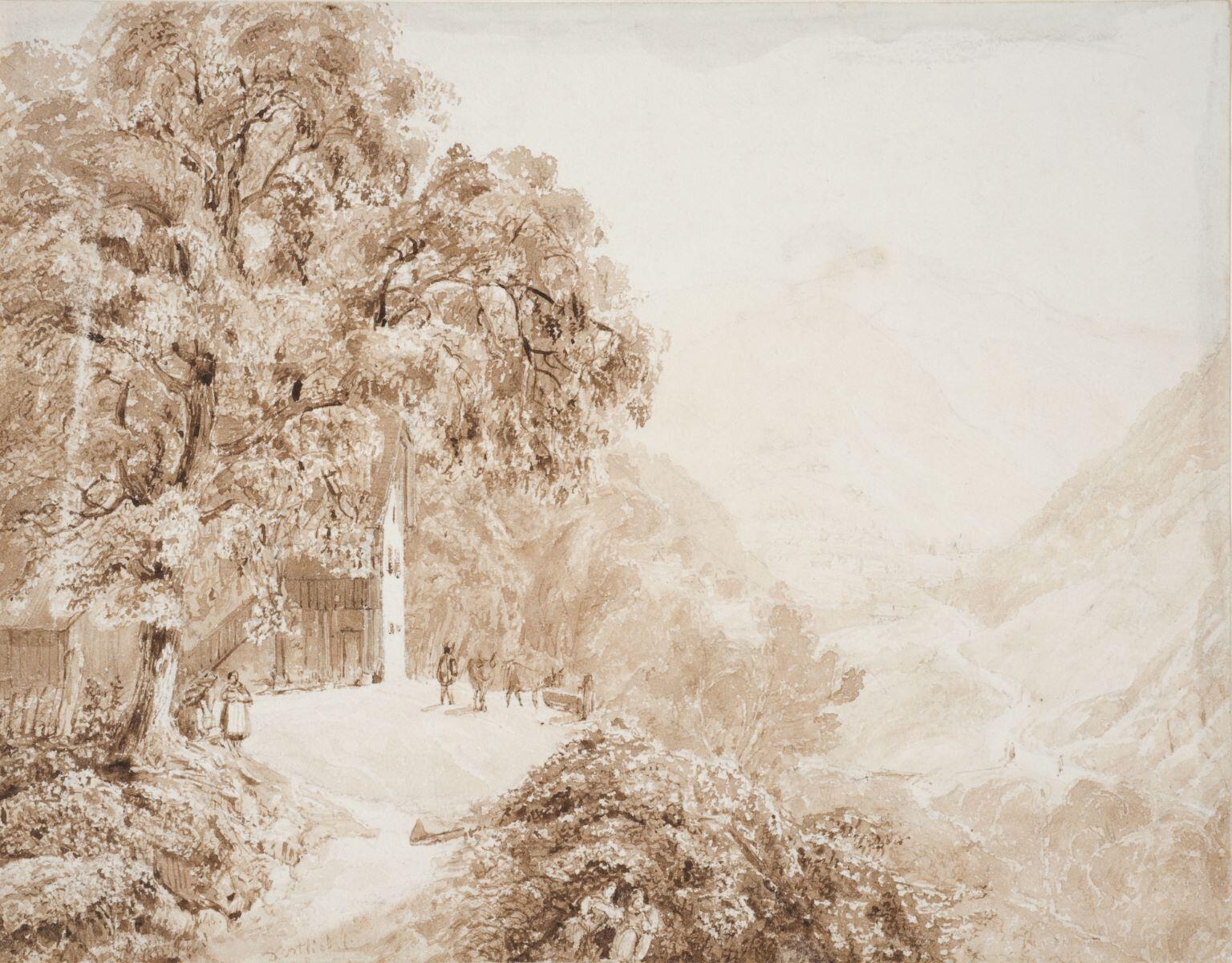 Vallée de Munster, David Ortlieb, 1820-1875