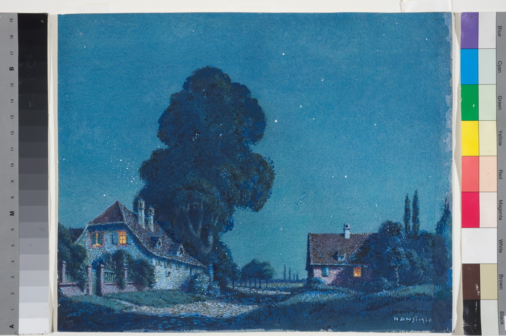 Clair de lune, Hansi, 1920
