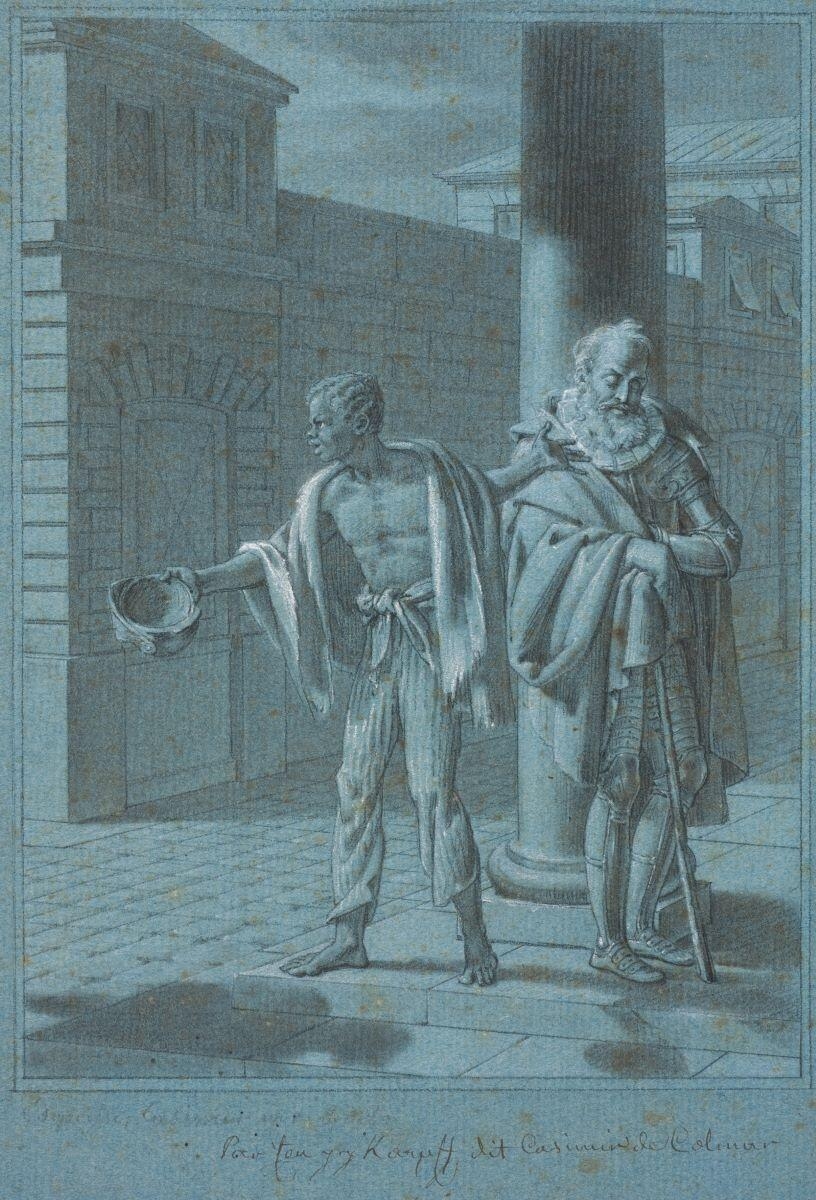 Deux mendiants (?), Jean-Jacques Karpff, 1790-1800