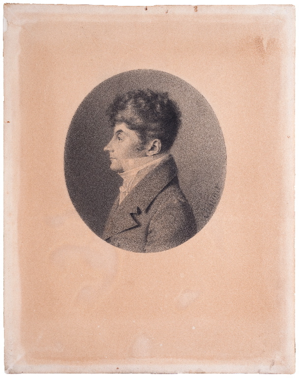 Portrait de Nicolas Bronner (1773-1816), inspecteur du Trésor Public, Jean-Jacques Karpff, 1800-1808