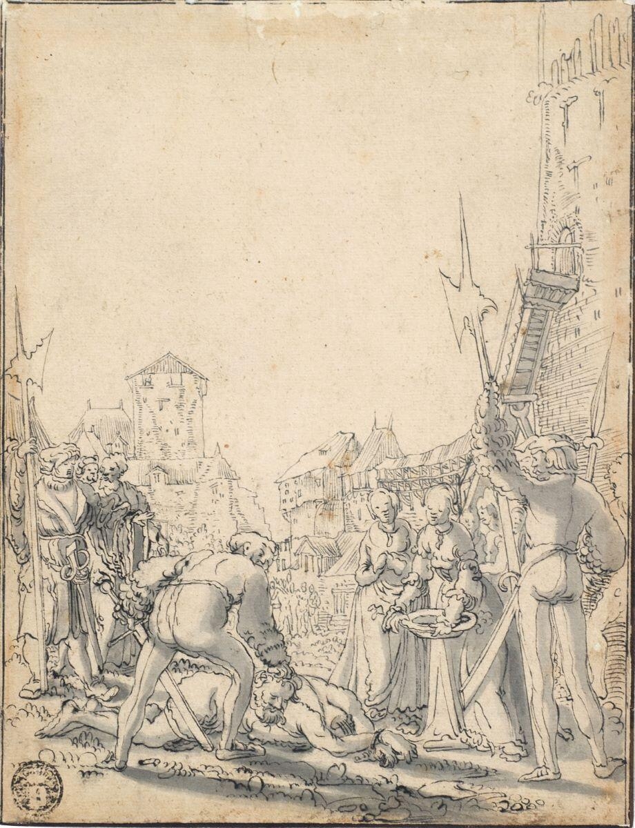 La décollation de saint Jean-Baptiste, Wolf Huber, 1530-1540
