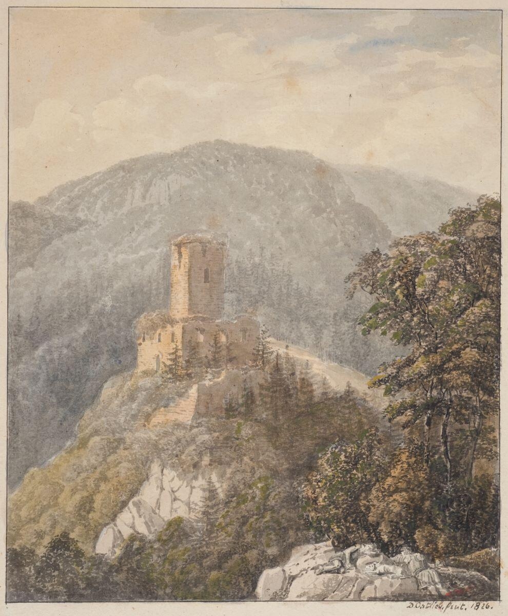 Château du Hagueneck, David Ortlieb, 1826 achevé en