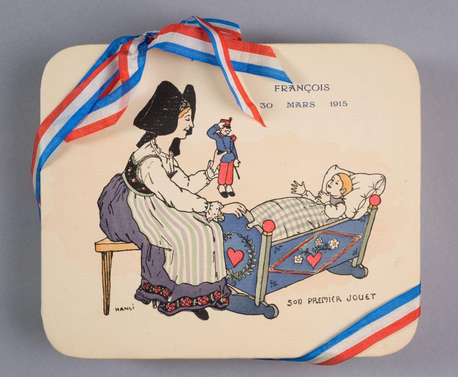 Son premier jouet, Hansi, 1915 achevé en