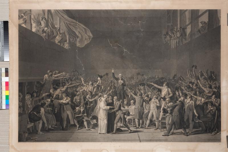 Le serment du Jeu de Paume, David, 1822