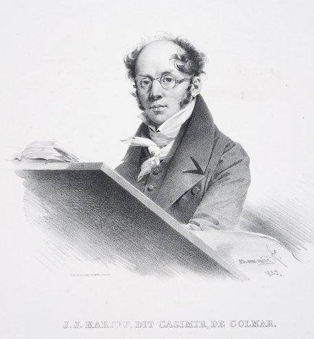 Autoportrait, Jean-Jacques Karpff, 1829