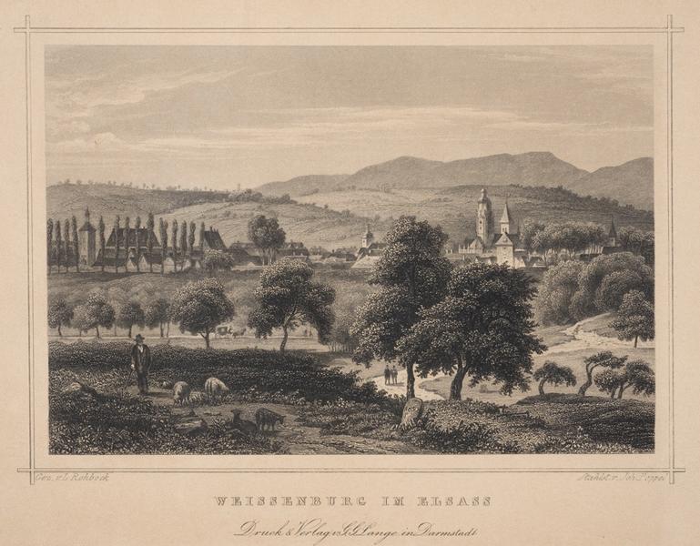 Wissembourg, Ludwig Rohbock, 1852