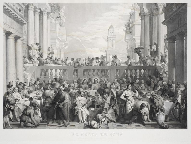Les noces de Cana, Paolo Caliari, 1852