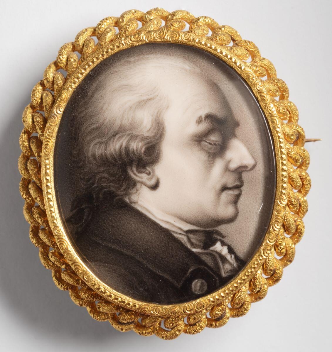 Portrait en miniature de Théophile-Conrad Pfeffel (1736-1809), de profil à droite_0