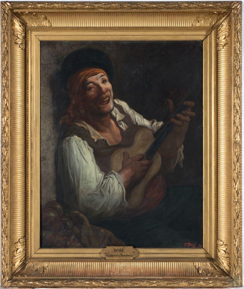 Guitariste — Gustave Doré