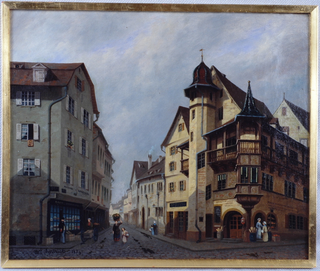 La maison Pfister à Colmar, Michel Hertrich, 1875 achevé en