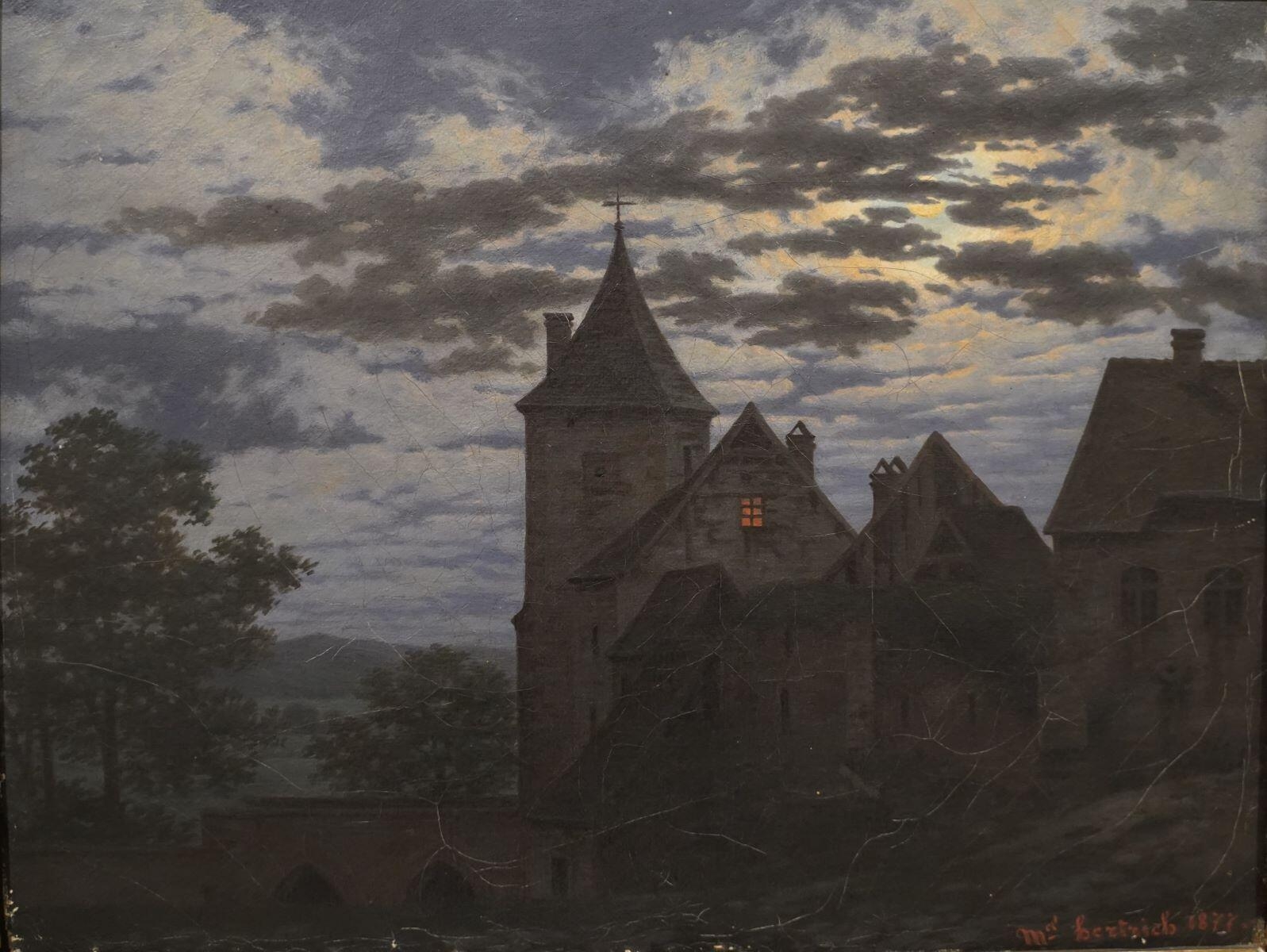 Porte du Brand à Turckheim (dite Oeltor), Michel Hertrich, 1877